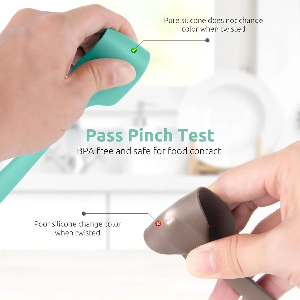 2/4Pcs Silicone Cream Spatula Non-stick Butter Spatula Heat-resistant Kitchen Baking Tools DIY Cake Baking Tools